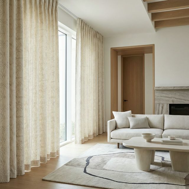 Designer Patterned Curtains